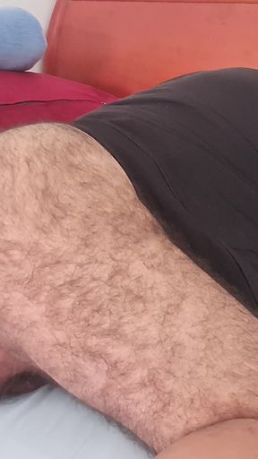 Pillow Humping - What a Great Turn-on for Stepdaddy's Sensitive Cock!