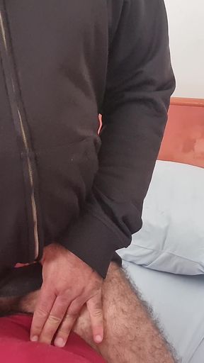 Pillow Humping - What a Great Turn-on for Stepdaddy's Sensitive Cock!