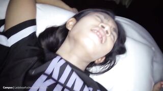 Watch this stunning tranny breeding with a gorgeous babe in a steamy anal video