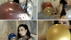 POPPING Balloons: Inflated Boobs, Hump to Pop and More!