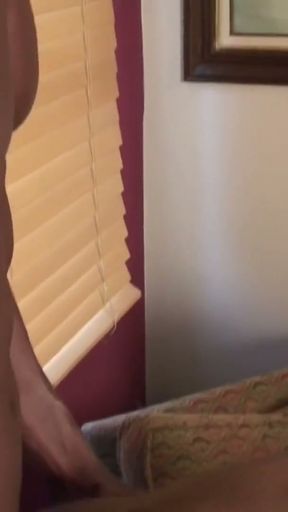 Ebony Twink Takes Daddy's Big Long Cock   Clip 2