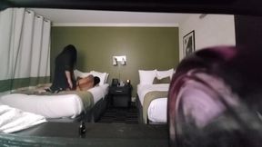 Shemale girl escort fucking with client in Miami