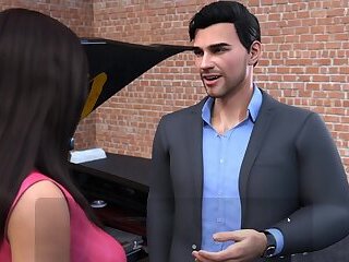 Jake Having Fun With Veronica In Public Place