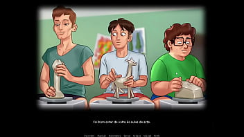 Summertime Saga ep 105 - Nas aulas de artes eu sou Professor j&aacute_