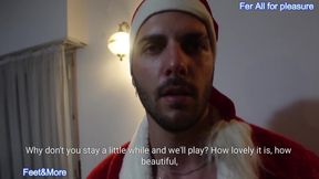 Some of the Teacher Get Santa Student