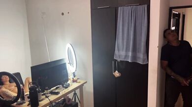 I discover my stepsister is a webcam girl and I fuck her huge ass. homemade - mexican