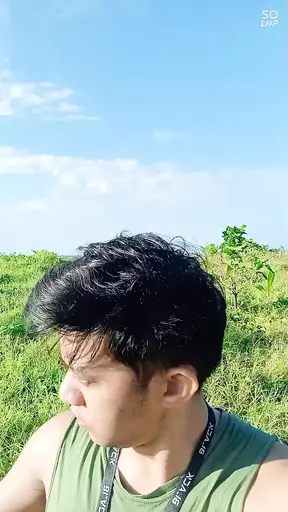 Hot Asia Teen Boy Cumsot on the Beach