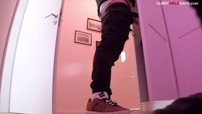 Uncut Boy at the Gloryhole - Slow Play and a Deep Release