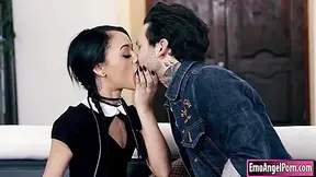 Holly Hendrix In Emo Slut Gets Asshole Screwed Hard And De