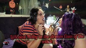 Lilli and Holly in the dream Cum of the witch - SFL073