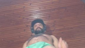 foot fetish - white socks, green undie and feet #footfetish - jun 23, 2025