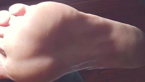 foot fetish - white socks, green undie and feet #footfetish - jun 23, 2025