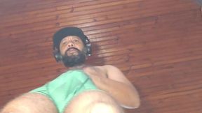 foot fetish - white socks, green undie and feet #footfetish - jun 23, 2025