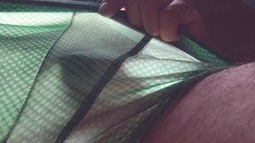 foot fetish - white socks, green undie and feet #footfetish - jun 23, 2025