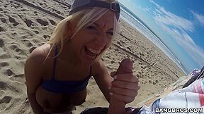 Sucking Dick In Public Is Exciting With Blondie Fesser