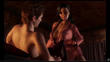 Treasure of Nadia [PornPlay Hentai game] Ep.5 medical exam turn to a handjob with the hot blonde doctor