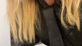 leather mistress p2 sub cums