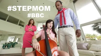 Charlie Mac gives erotic lesson to stepmom Kitana Flores and Paris Lincoln
