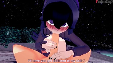 Hex Maniac (Trainer class) Having public sex -RED- Pokemon - Full & POV on Sheer & PTRN: Fantasyking3