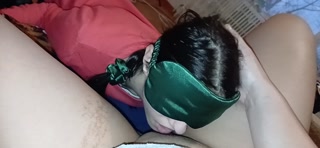 My girlfriend greedily eats my pussy in the morning instead of breakfast - IkaSmokS