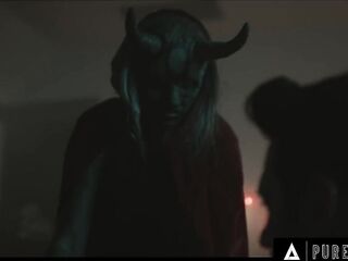 PURE TABOO Six-Breasted Krampus Emerges On Christmas Eve To Feast On Wicked Man's Hard Ramrod