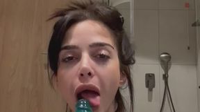 Doggying that dildo!!!