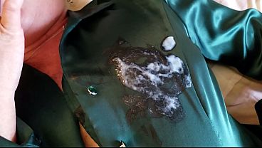 Blonde MILF housewife gives sloppy blowjob before doggystyle pounding