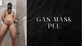 pee and gas mask shower