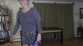 The visit two girls humiliate one guy