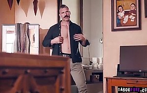 Stepdad rams marley brinx tight pussy