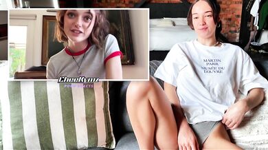 BRUNETTE CUMS HARD TWICE WATCHING FAMILY THERAPY