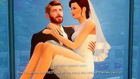 Peggy Yields to Enigmatic Lover in Hot 3D Tryst