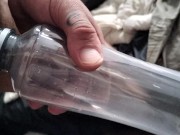 Roommate hogging the bathroom/had to piss in a bottle