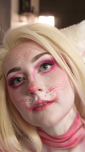 POV: Kitty Body-paint Fuck Experience