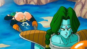 Bulma Adventure 3 - Gallery Show [Dragon Ball Hentai game Parody] Ep.5 Zarbon rough anal creampie