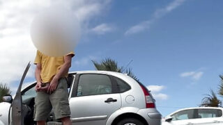 Outdoor bareback fucking with hung French gays: handjobs, foot worship, cock stroking and explosive cumshots