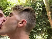 Bottoming bareback outside for my husband Greg McKeon (more videos on fan sites)
