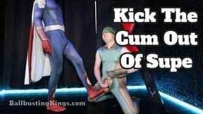Kicking the Cum out of Supe Balls