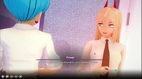 la sirvienta de la casa me deja meterle mano por todas partes - My hentai Fantasy