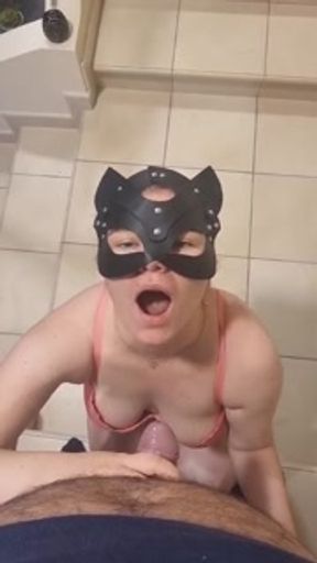 Drinking piss in the hallway @@for more private content follow my mym@@@