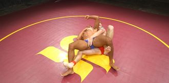 Muscular men crave one another's ass during a wrestling fetish