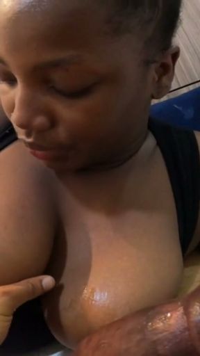 Huge Boobs On My Doing It With No Hands FOr YOu Taking Big Cock In The Throat For Sake OF Sloppy Deep Sucking&hellip;   Clip 1