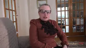 British MILF tutor rides cock in stockings