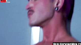 Interracial Couple Share Sensuous Blowjob & Anal Licking - Passionate Sex