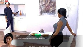 Milf's tale:  MILF's and lesbians on Valentine day - ep. 9