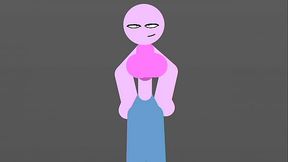 Animaci&oacute_n Mujer De Tetas Grandes Folla En Callej&oacute_n Oscuro