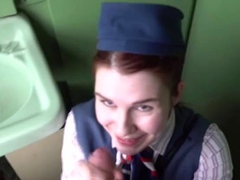 CzechStreets E Sex With A Conductor In The Toilet