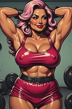 Non-nude Fit Babes Art