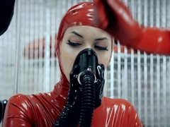 Fetish latex lesbians