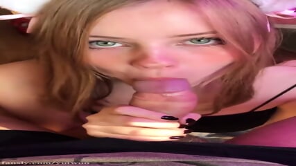 teen pov Green Eyes BLOWJOB FINISH cumshot in mouth at 6.30 YUIWOO Russia